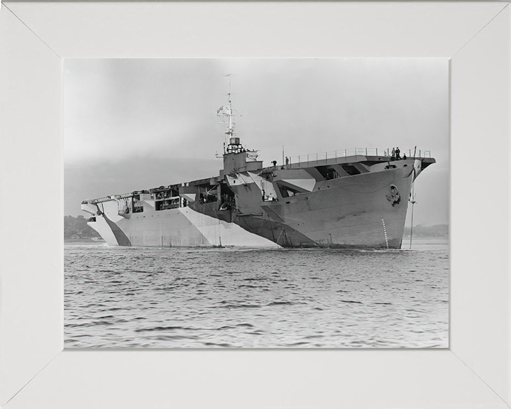 HMS Activity D94 Royal Navy escort carrier Photo Print or Framed Print - Hampshire Prints