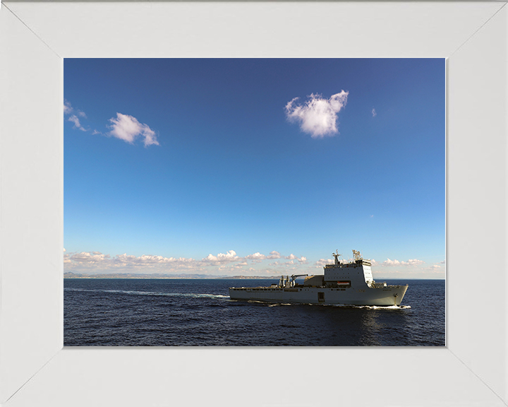 HMS Bulwark L15 Royal Navy Albion class amphibious ship Photo Print or Framed Print - Hampshire Prints