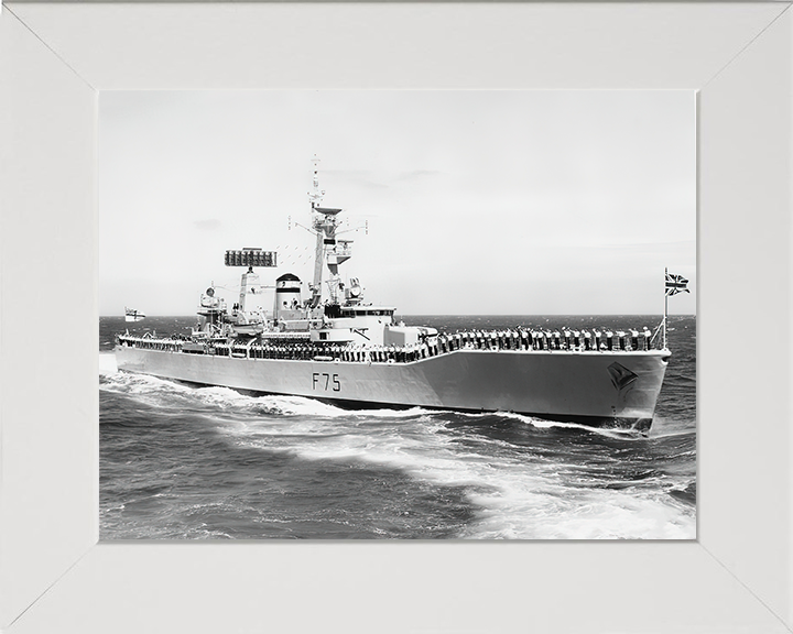 HMS Charybdis F75 Royal Navy Leander class frigate Photo Print or Framed Print - Hampshire Prints