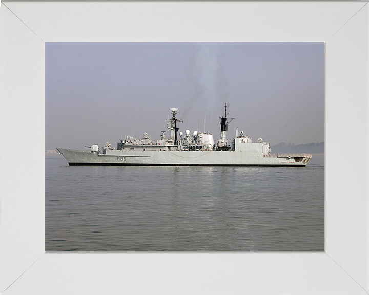 HMS Campbeltown F86 Royal Navy Type 22 Frigate Photo Print or Framed Photo Print - Hampshire Prints