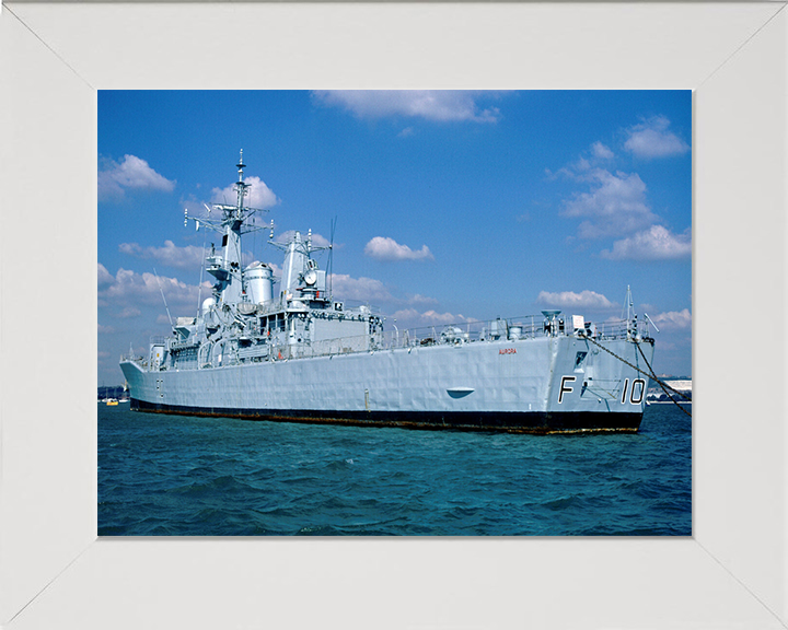 HMS Aurora F10 Royal Navy Leander Class frigate Photo Print or Framed Print - Hampshire Prints