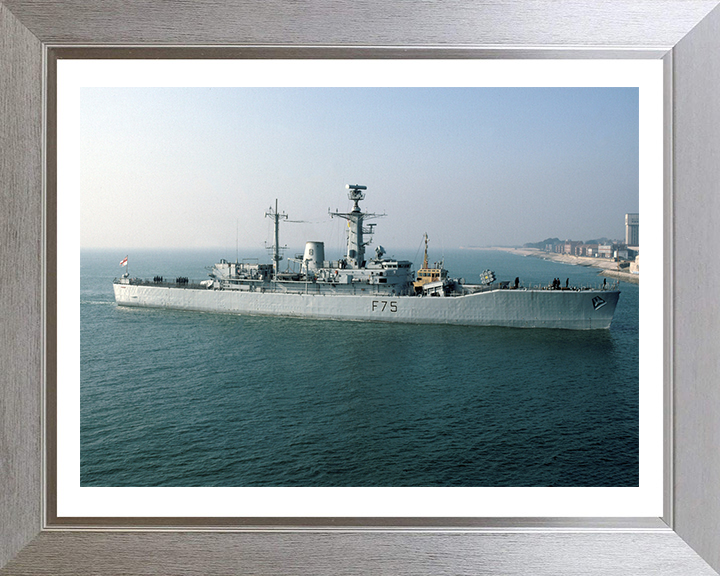 HMS Charybdis F75 Royal Navy Leander class frigate Photo Print or Framed Print - Hampshire Prints