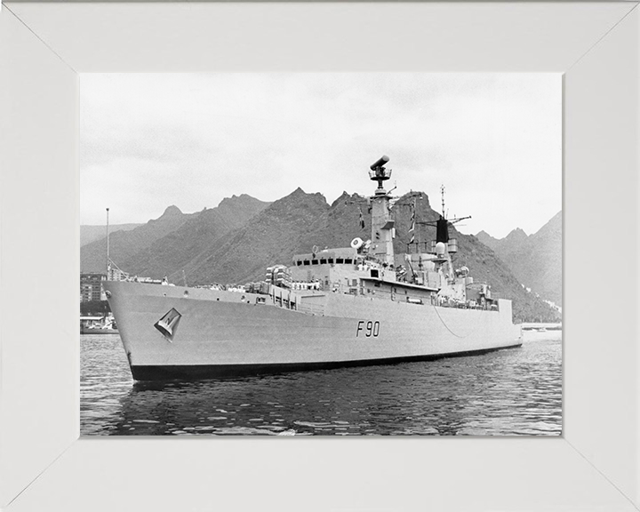 HMS Brilliant F90 Royal Navy Type 22 Frigate Photo Print or Framed Print - Hampshire Prints