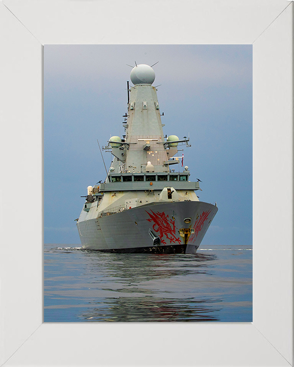 HMS Dragon D35 Royal Navy type 45 Destroyer Photo Print or Framed Print - Hampshire Prints