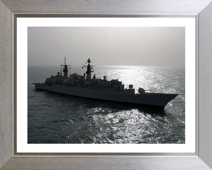 HMS Chatham F87 Royal Navy Type 22 Frigate Photo Print or Framed Print - Hampshire Prints