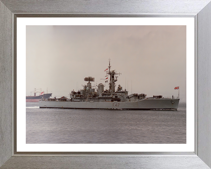 HMS Danae F47 Royal Navy Leander Class Frigate Photo Print or Framed Print - Hampshire Prints