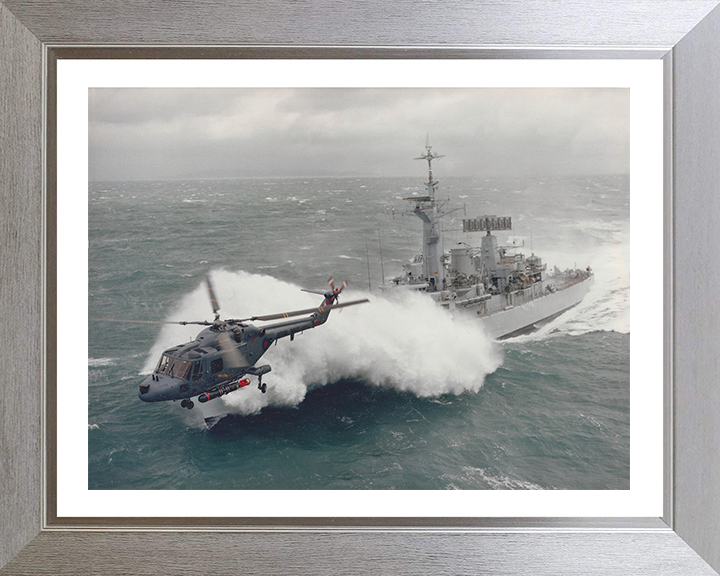 HMS Argonaut F56 Royal Navy Leander class frigate Photo Print or Framed Print - Hampshire Prints