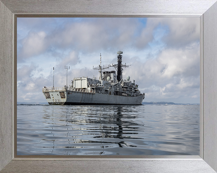 HMS Argyll F231 Royal Navy type 23 Frigate Photo Print or Framed Print - Hampshire Prints