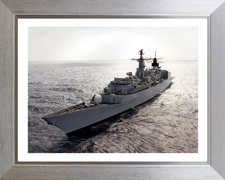 HMS Chatham F87 Royal Navy Type 22 Frigate Photo Print or Framed Print - Hampshire Prints