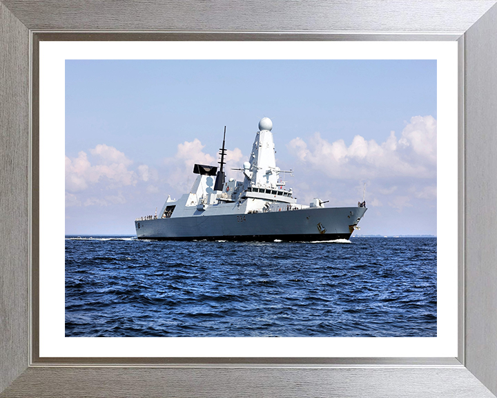 HMS Diamond D34 Royal Navy Type 45 Destroyer Photo Print or Framed Print - Hampshire Prints