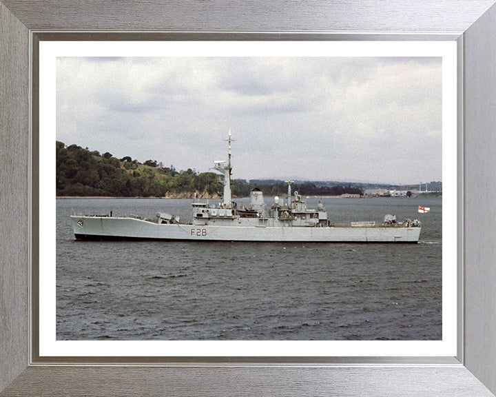 HMS Cleopatra F28 Royal Navy Leander class frigate Photo Print or Framed Print - Hampshire Prints