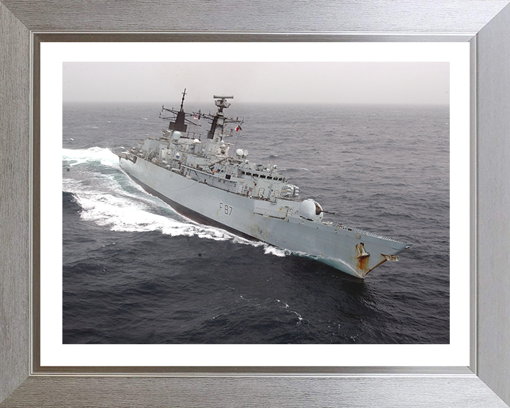 HMS Chatham F87 Royal Navy Type 22 Frigate Photo Print or Framed Print - Hampshire Prints