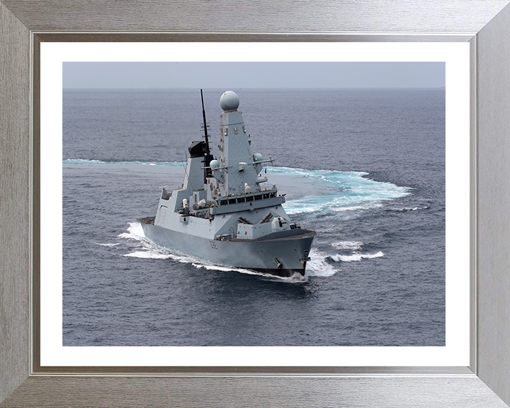 HMS Daring D32 Royal Navy type 45 Destroyer Photo Print or Framed Print - Hampshire Prints