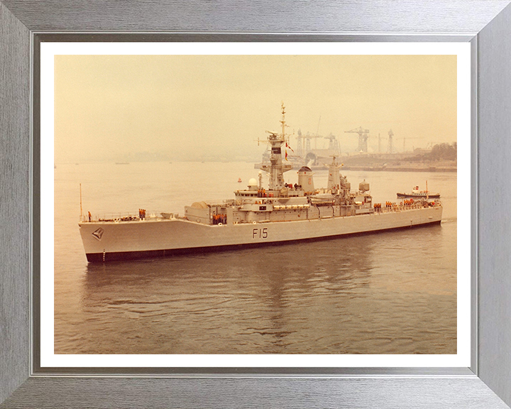 HMS Euryalus F15 Royal Navy Leander Class Frigate Photo Print or Framed Print - Hampshire Prints