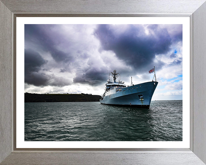 HMS Echo H87 | Photo Print | Framed Print | Echo Class | Survey Vessel | Royal Navy - Hampshire Prints