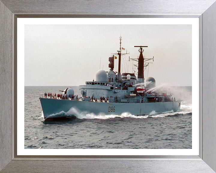 HMS Birmingham D86 Royal Navy Type 42 destroyer Photo Print or Framed Print - Hampshire Prints