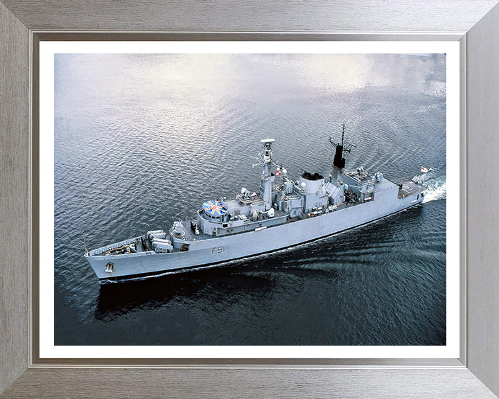 HMS Brazen F91 Royal Navy Type 22 frigate Photo Print or Framed Print - Hampshire Prints