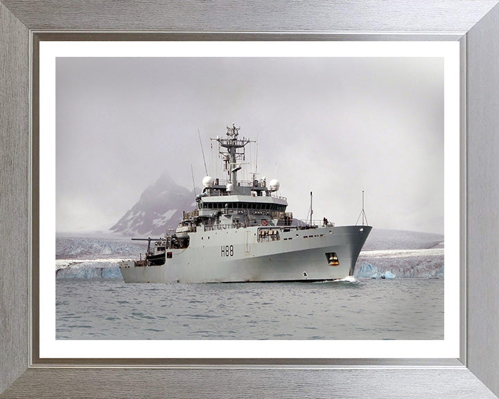 HMS Enterprise H88 | Photo Print | Framed Print | Hydrographic Survey Vessel | Royal Navy - Hampshire Prints