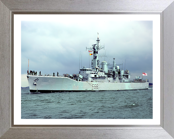 HMS Argonaut F56 Royal Navy Leander class frigate Photo Print or Framed Print - Hampshire Prints