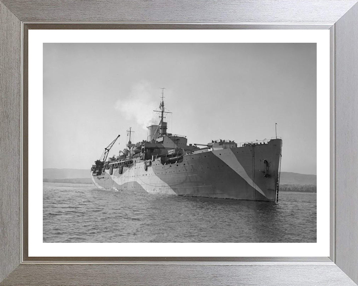 HMS Corfu 1943 Royal Navy armed merchant cruiser Photo Print or Framed Print - Hampshire Prints