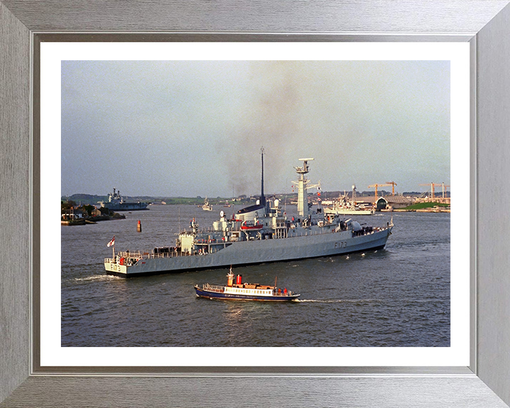 HMS Arrow F173 Royal Navy Type 21 Frigate Photo Print or Framed Print - Hampshire Prints