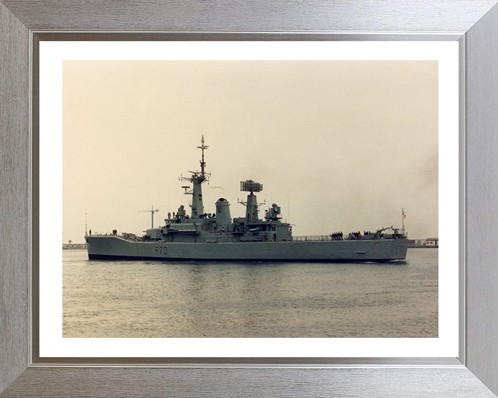 HMS Apollo F70 Royal Navy Leander class Frigate Photo Print or Framed Print - Hampshire Prints