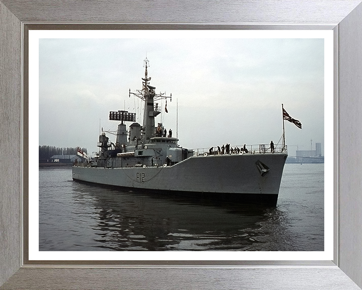 HMS Achilles F12 Royal Navy Leander Class Frigate Photo Print or Framed Print - Hampshire Prints