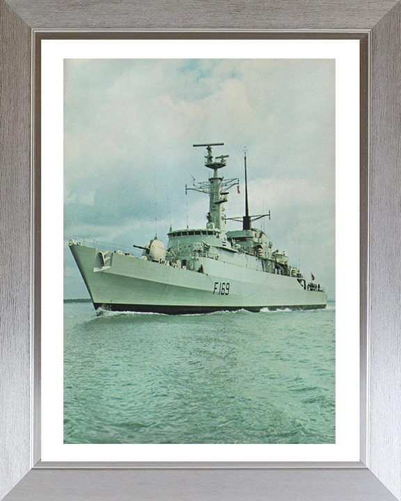 HMS Amazon F169 Royal Navy type 21 Frigate Photo Print or Framed Print - Hampshire Prints