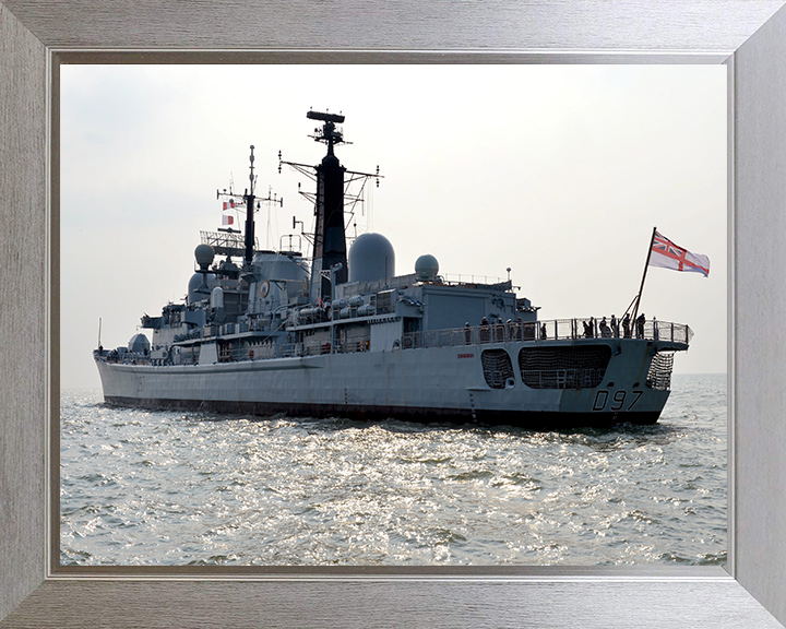 HMS Edinburgh D97 Royal Navy Type 42 Destroyer Photo Print or Framed Print - Hampshire Prints