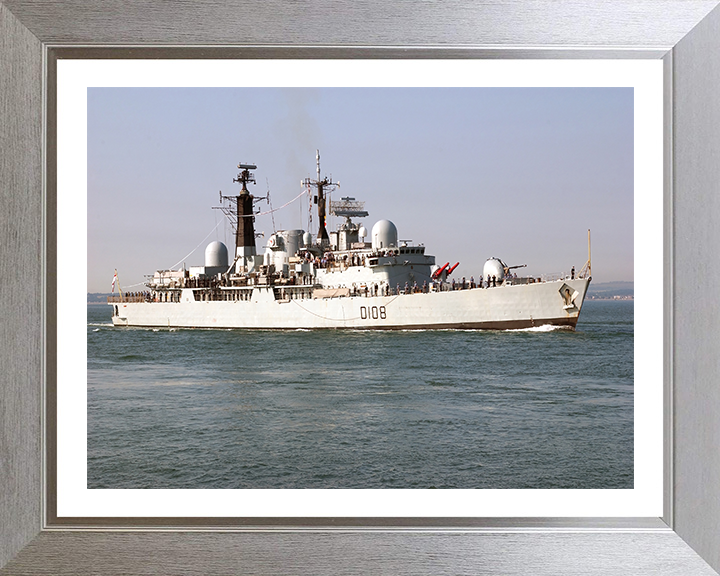 HMS Cardiff D108 | Photo Print | Framed Print | Poster | Type 42 | Destroyer | Royal Navy - Hampshire Prints