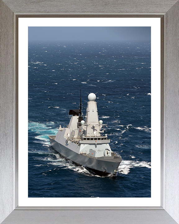 HMS Diamond D34 Royal Navy Type 45 Destroyer Photo Print or Framed Print - Hampshire Prints