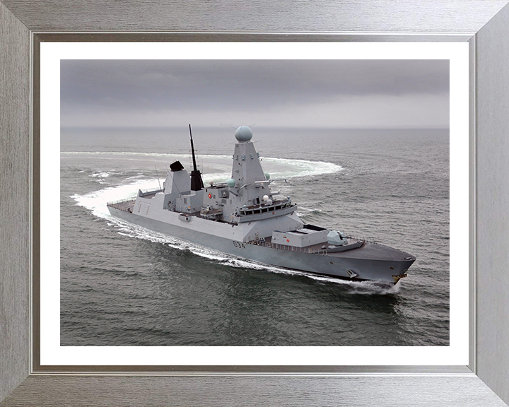 HMS Diamond D34 Royal Navy Type 45 Destroyer Photo Print or Framed Print - Hampshire Prints