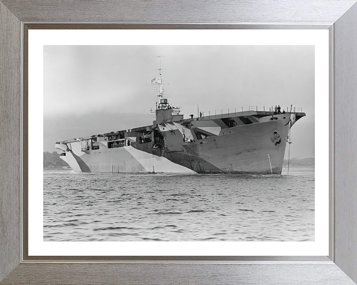 HMS Activity D94 Royal Navy escort carrier Photo Print or Framed Print - Hampshire Prints