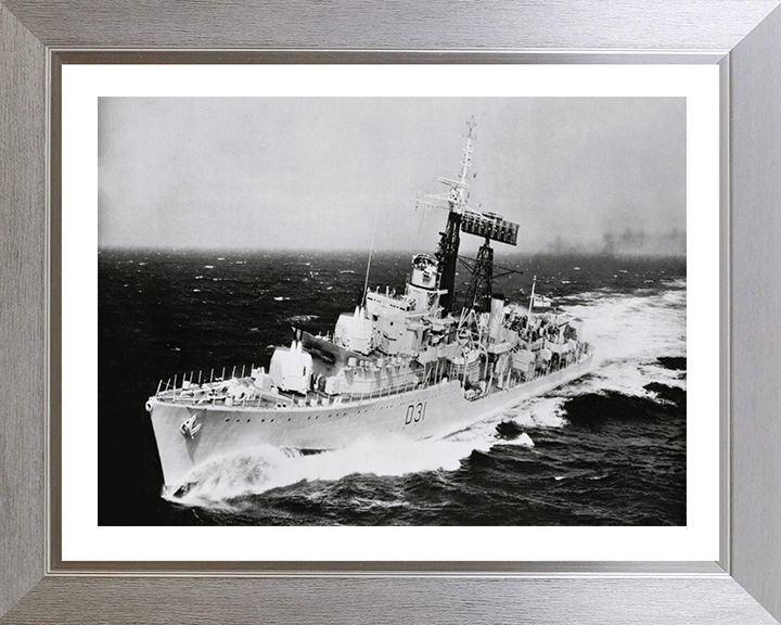 HMS Broadsword D31 Royal Navy Weapon class destroyer Photo Print or Framed Print - Hampshire Prints