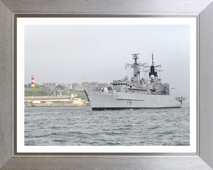 HMS Campbeltown F86 Royal Navy Type 22 frigate Photo Print or Framed Print - Hampshire Prints