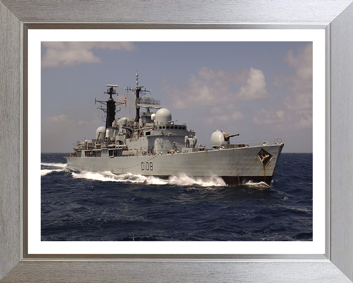 HMS Cardiff D108 Royal Navy Type 42 destroyer Photo Print or Framed Print - Hampshire Prints