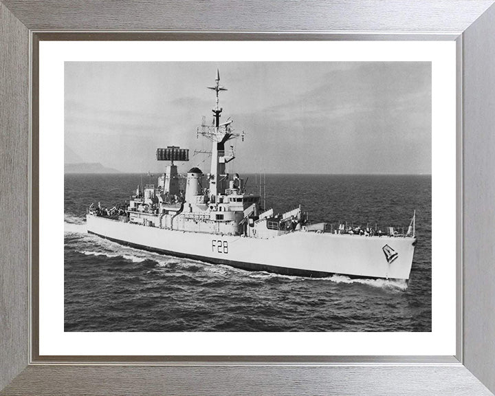 HMS Cleopatra F28 Royal Navy Leander class frigate Photo Print or Framed Print - Hampshire Prints