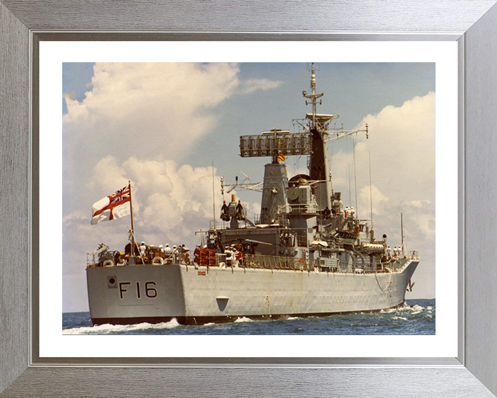 HMS Diomede F16 Royal Navy Leander class frigate Photo Print or Framed Print - Hampshire Prints