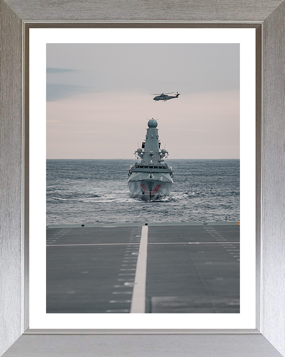 HMS Dragon D35 Royal Navy Type 45 Destroyer Photo Print or Framed Print - Hampshire Prints