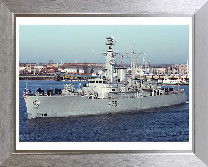 HMS Charybdis F75 Royal Navy Leander class frigate Photo Print or Framed Print - Hampshire Prints