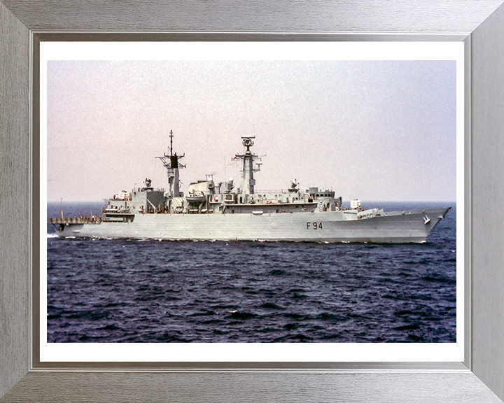 HMS Brave F94 Royal Navy Type 22 Frigate Photo Print or Framed Print - Hampshire Prints