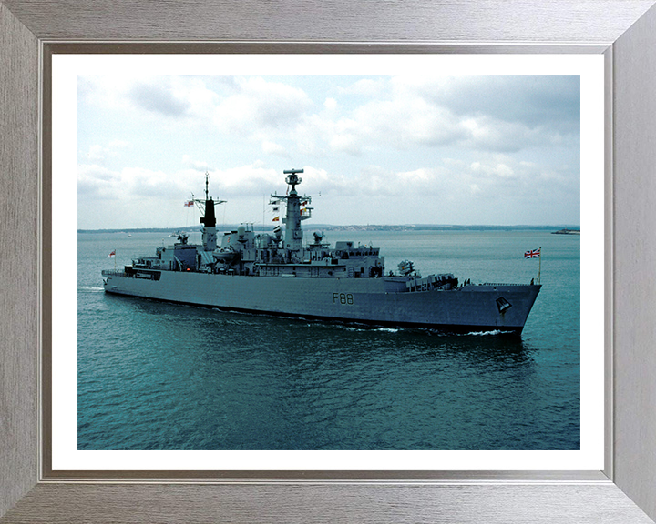 HMS Broadsword F88 Royal Navy Type 22 Frigate Photo Print or Framed Print - Hampshire Prints