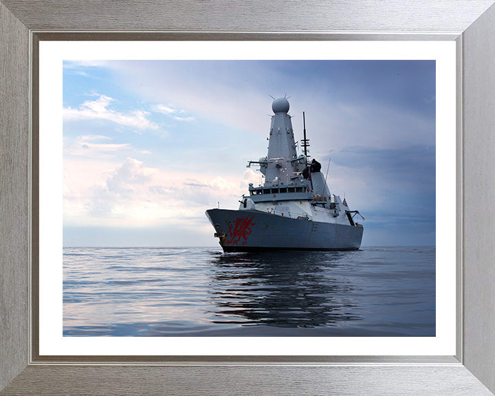 HMS Dragon D35 Royal Navy Type 45 Destroyer Photo Print or Framed Print - Hampshire Prints