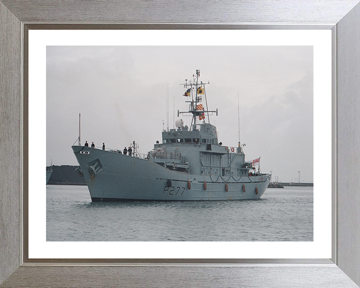 HMS Anglesey P277 Royal Navy Island class Patrol Vessel Photo Print or Framed Photo Print - Hampshire Prints