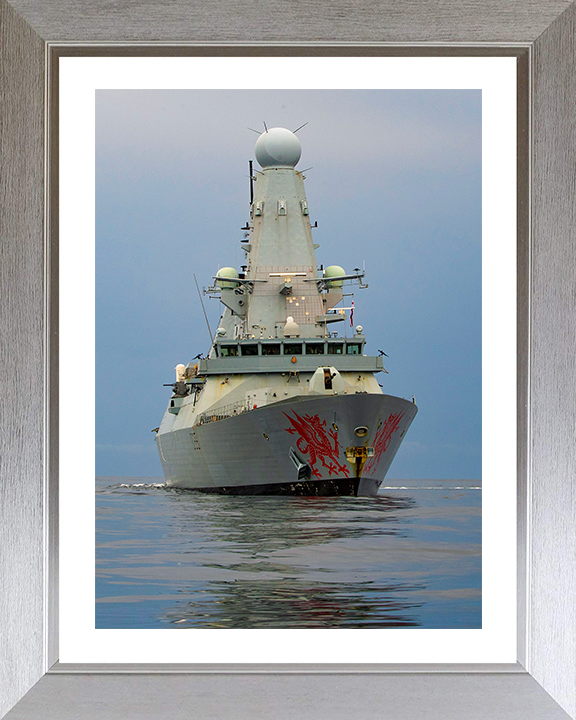 HMS Dragon D35 Royal Navy type 45 Destroyer Photo Print or Framed Print - Hampshire Prints