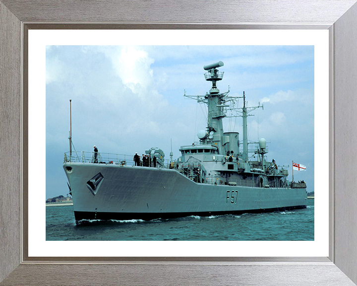 HMS Andromeda F57 Royal Navy Leander class frigate Photo Print or Framed Print - Hampshire Prints