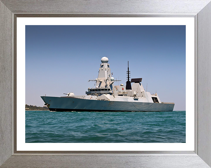 HMS Duncan D37 Royal Navy Type 45 Destroyer Photo Print or Framed Print - Hampshire Prints