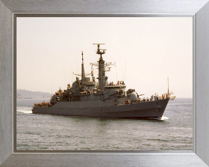 HMS Ambuscade F172 Royal Navy Type 21 frigate Photo Print or Framed Print - Hampshire Prints