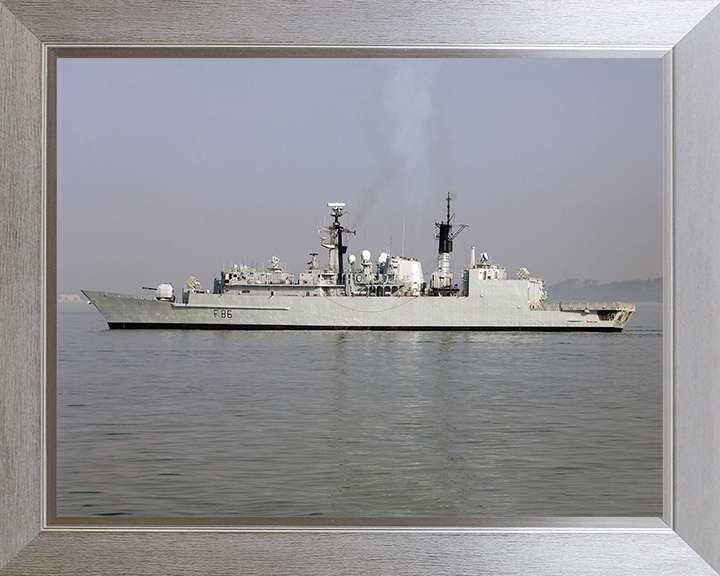 HMS Campbeltown F86 Royal Navy Type 22 Frigate Photo Print or Framed Photo Print - Hampshire Prints