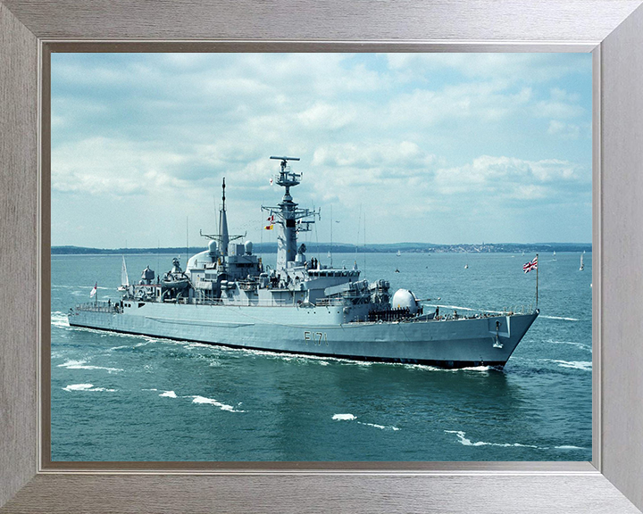 HMS Active F171 Royal Navy Type 21 frigate Photo Print or Framed Print - Hampshire Prints